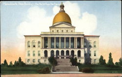 Massachusetts State Building Postcard