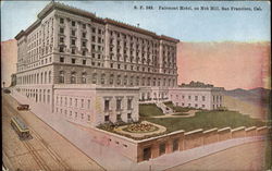 Fairmont Hotel on Nob Hill Postcard