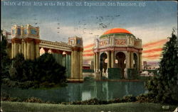 Place of Fine Arts San Francisco, CA Postcard Postcard