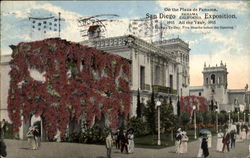 On The Plaza De Panama San Diego, CA Postcard Postcard