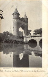 Soldiers and Sailors Memorial Arch Postcard