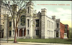 The Wadsworth Atheneum Hartford, CT Postcard Postcard