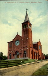 St. Stanislaus R. C. Polish Church Postcard