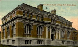 New Britain Public Library Postcard