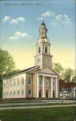 United Church New Haven, CT Postcard Postcard