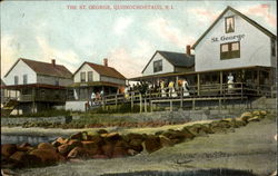 The St. George Quonochontaug, RI Postcard Postcard