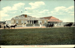 Entrance To Casino Narragansett Pier, RI Postcard Postcard