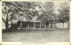 Kenyon House Quonochontaug, RI Postcard Postcard