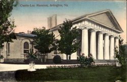 Custis-Lee Mansion Arlington, VA Postcard Postcard