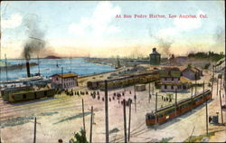 At San Pedro Harbor Postcard