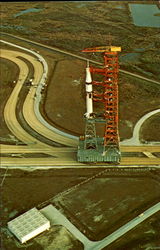 John F. Kennedy Space Center N. A. S. A Postcard