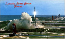 Kennedy Space Center Florida Space & Rockets Postcard Postcard