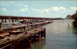 New Bridge From Cortez To Bradenton Beach Postcard