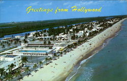 Greetings From Hollywood Postcard