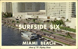 Surfside Six Postcard