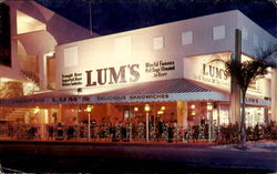 Lum's Miami Beach, FL Postcard Postcard