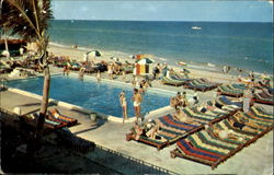 Sun City, Collins Ave 174th St Postcard