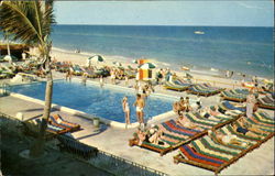 Mariner Motel, Collins Ave 174th St Postcard