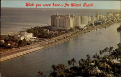 Wish You Were Here - In Miami Beach Postcard