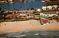 Aerial View Of The Bath Club Postcard