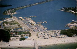 Airview Of Clearwater Beach Postcard