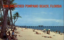 Sun Drenched Pompano Beach Postcard