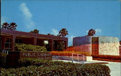 Public Library Postcard