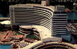 The Fabulous Fontainebleau Hotel Postcard