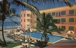 New Surf Hotel And Apartments, 89th Street Miami Beach, FL Postcard Postcard