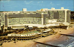 The Fontainebleau, 44th to 47th Street Miami Beach, FL Postcard Postcard