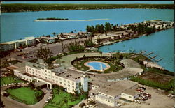 Larry Paskow's Harbor Island Spa, 7900 Harbor Island Miami Beach, FL Postcard Postcard