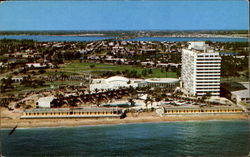 The New Americana Hotel, Collins Avenue at 15th Street Miami Beach, FL Postcard Postcard