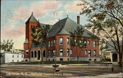 Belknap County Court House Laconia, NH Postcard Postcard