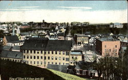 View Of Tilton N. H. From Arch Hill Postcard