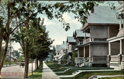 View Of Park Ave Schenectady, NY Postcard Postcard