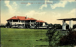 Residence Of Mrs. A. M. Hoyt Postcard