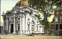 Savings Bank Of Utica New York Postcard Postcard