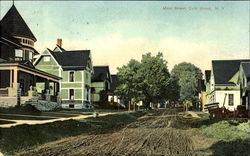 Main Street Cold Brook, NY Postcard Postcard