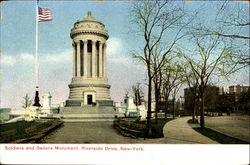 Soldiers And Sailors Monument, Riverside Drive Postcard