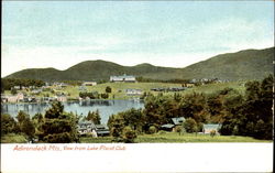 View from Lake Placid Club Postcard