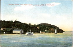 Looking North From Fort Henry Landing Postcard