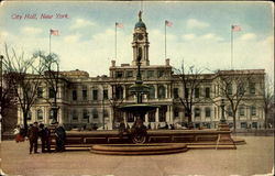 City Hall New York, NY Postcard Postcard