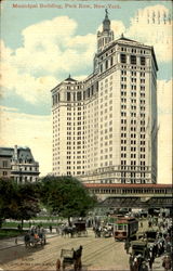 Municipal Building, Park row New York, NY Postcard Postcard