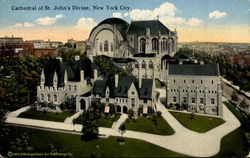 Cathedral Of St. John's Divine New York, NY Postcard Postcard