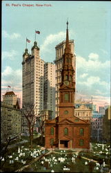 St. Paul's Chapel New York, NY Postcard Postcard