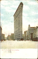 New York Flatiron Building Postcard Postcard