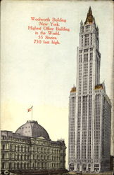 Woolworth Building Postcard