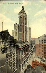 Singer Building New York, NY Postcard Postcard