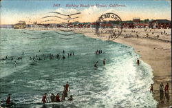 Bathing Beach Postcard