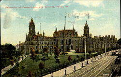 University Of Pennsylvania And Grounds Postcard